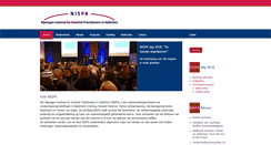 Desktop Screenshot of nispa.nl