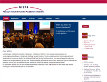 Tablet Screenshot of nispa.nl